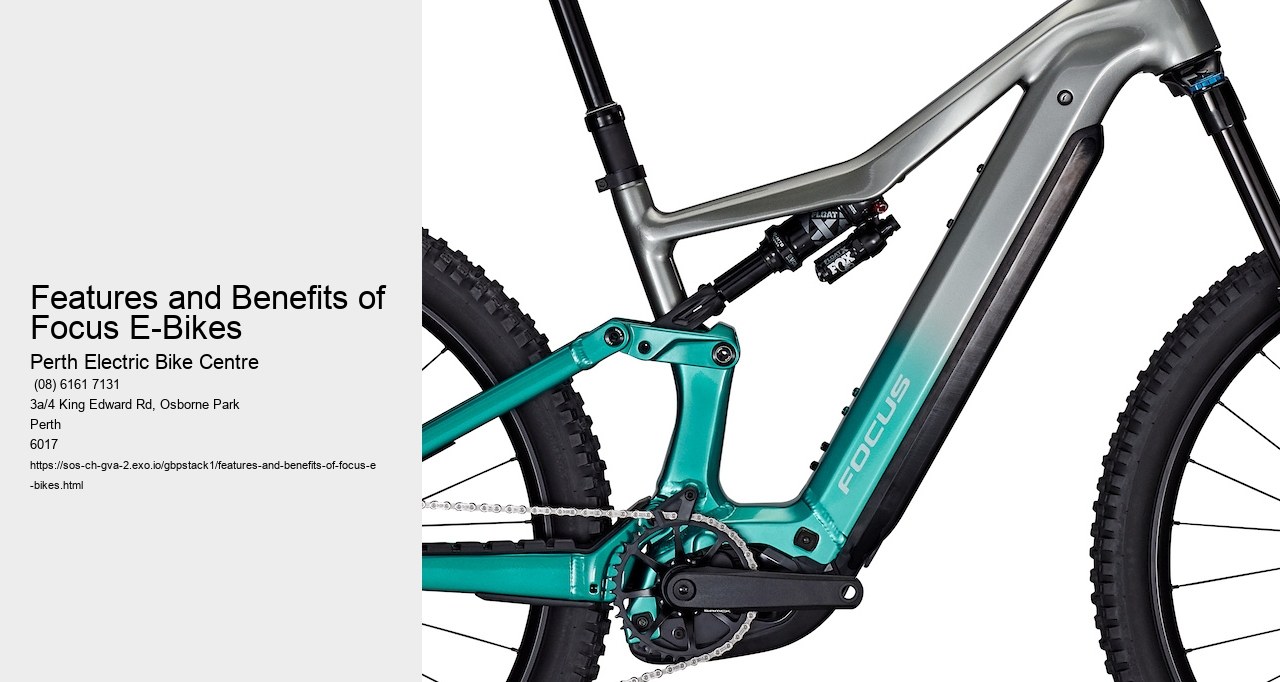 Features and Benefits of Focus E-Bikes