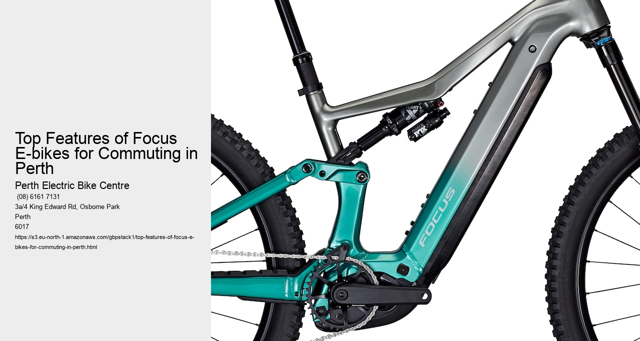 Top Features of Focus E-bikes for Commuting in Perth  