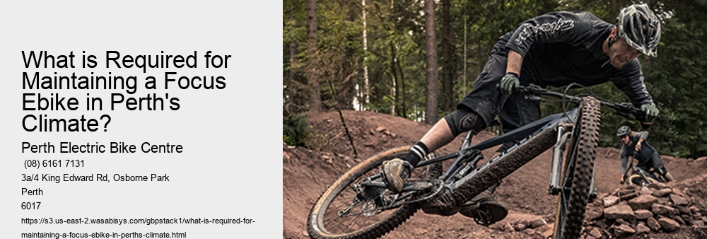 What is Required for Maintaining a Focus Ebike in Perth's Climate?